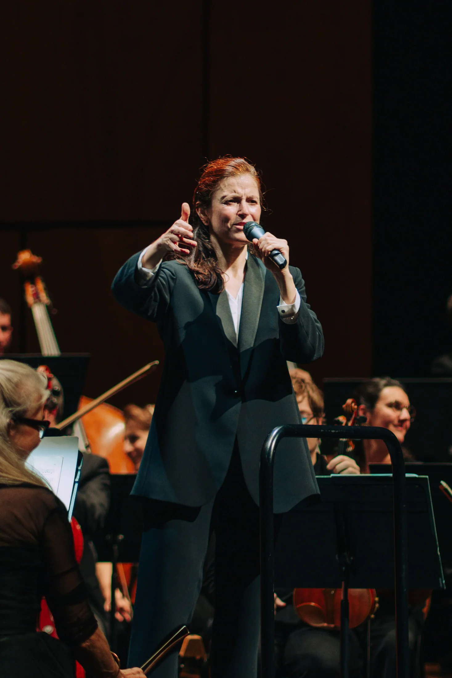 Interprète et orchestre au Grand Théâtre de Provence